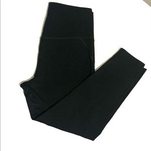 Girlfriend Collective Black High Rise Leggings